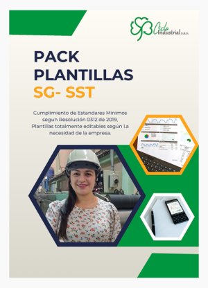 Pack de plantillas SG-SST - 10 o menos trabajadores
