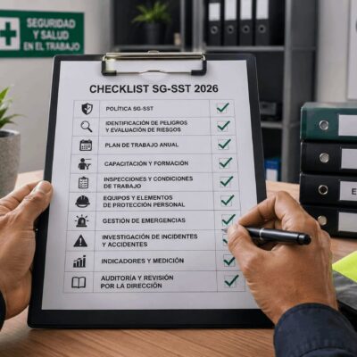Checklist SG-SST 2026 verifique si su empresa cumple