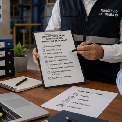 Cómo preparar su empresa para una visita del Ministerio de Trabajo